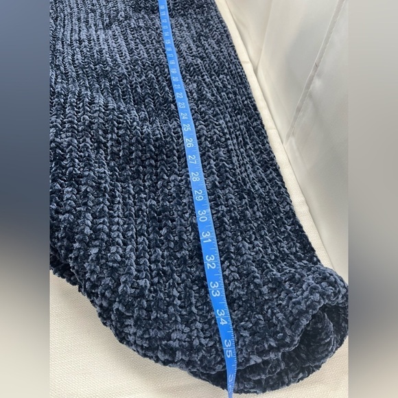 GILI Womens Open Duster Long  Cardigan Sweater Knit Fringe Soft Size L New - Picture 13 of 13